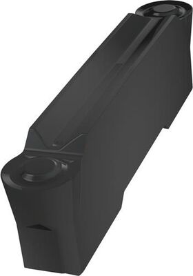 Wendeschneidplatte ISO GL4-D400MMO-MM:T7325 Breite 4mm MT-CVD beschicht. Schwarz - VPE: 10