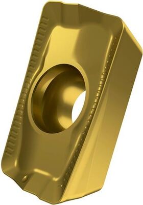 Fräswendeschneidplatte ISO APKT 1604PDR-GM:M8330 D.4,6mm PVD beschichtet Gold - VPE: 10