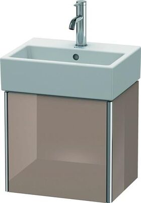 Duravit Waschtischunterbau XSQUARE 397x434x340mm Türansch li capp hochglanz