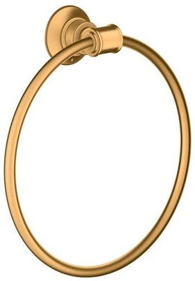 Handtuchring AXOR MONTREUX Wandmontage brushed gold optic