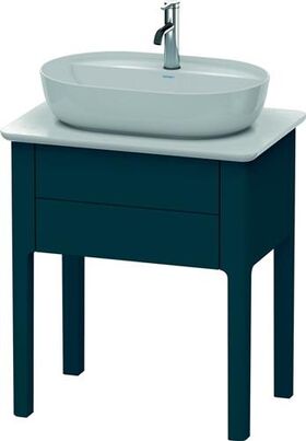 Duravit Waschtischunterbau LUV 743x688x450mm nachtblau seidenmatt