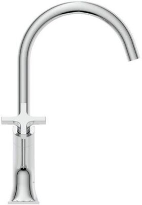 IDS Zweißriff-Waschtischarmatur JOY NEO Kreuzgr. o Ablaufgarnitur chrom IDEAL STANDARD