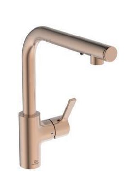 IDS Küchenarmatur GUSTO Ausl 232mm L-Auslauf m Seife sunset rose IDEAL STANDARD