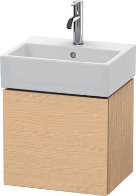 Duravit Waschtischunterbau L-CUBE 400x434x341mm A rechts eiche natur