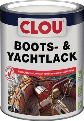 Boots-/Yachtlack farblos glänzend 2,5l Dose CLOU