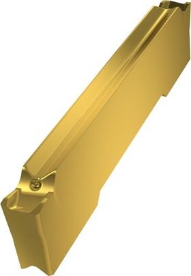 Wendeschneidplatte ISO GL2-D200G02L12-PR:G8330 Breite 2mm PVD beschichtet Gold - VPE: 10