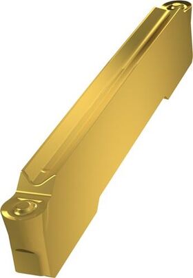 Wendeschneidplatte ISO GL2-D200MMO-MM:G8330 Breite 2mm PVD beschichtet Gold - VPE: 10