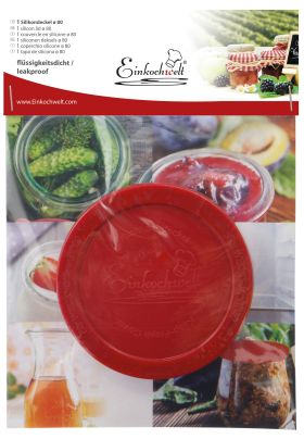 DOSEN-ZENTRALE Silikondeckel - VPE: 12