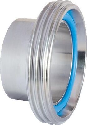 Milchrohrverschraubung Typ VMS VA (1.4301) Nenn-Gr.130x1/4 Zoll