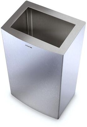 CWS Paradise Stainless Steel Paper Bin Einwurf-Rahmen für 25l