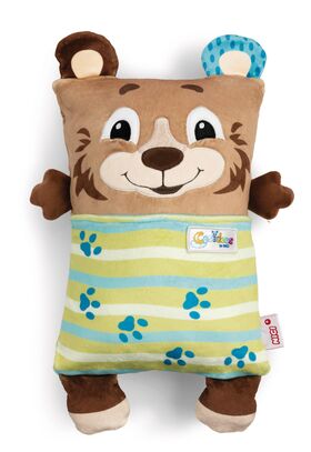 Kuscheltier Bär mit Wendefunktion 30x20c