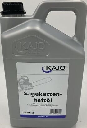 Sägekettenhaftöl 100-120 mm²/s (bei 40GradC) 5l Kanister KAJO