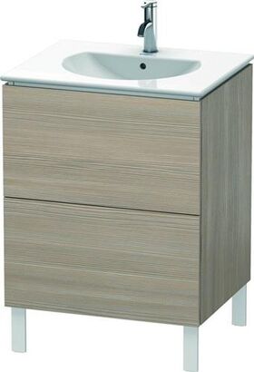 Duravit Waschtischunterbau L-CUBE 514x620x704mm pine silver