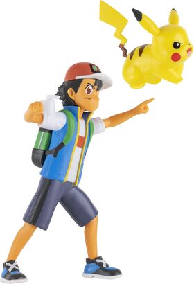 POK Ash & Pikachu Figur