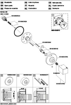 Keuco Absperrventil EDITION 90 UP für 1 Verbraucher vc KEUCO