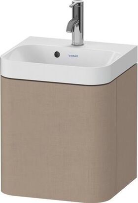 Duravit Waschtischset HAPPY D.2 PLUS 400x360mm ein Hahnloch leinen