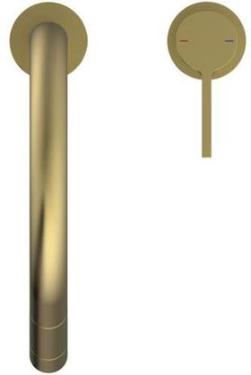 IDS Küchenarmatur GUSTO 2F-Brause, Ausladung 240mm brushed gold IDEAL STANDARD