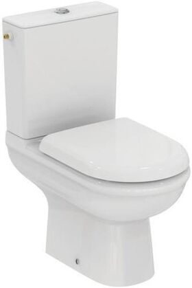 IDS Stand-WC-Kombipaket EXACTO o Spülr m Softclosing 365x620x780mm weiß IDEAL STANDARD