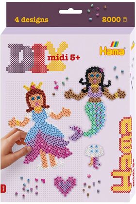 HAMA kl. Geschenkp. Prinzessin&Meerjungf