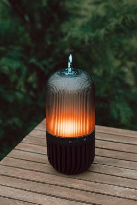 Flamefield  BT-LautsprecherFlammenlampe sw