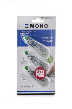 TOMBOW Korrekturroller MONO air4 3ST - VPE: 6