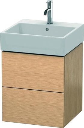 Duravit Waschtischunterbau L-CUBE 544x484x459mm eiche gebürstet