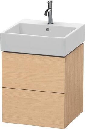 Duravit Waschtischunterbau L-CUBE 544x484x459mm eiche natur