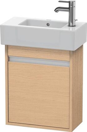 Duravit Waschtischunterbau Ketho 225x450x550mm Anschlag links eiche natur
