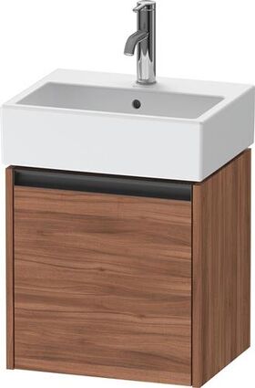 Duravit Waschtischunterbau Ketho.2 434x440x338mm TA links nussbaum natur
