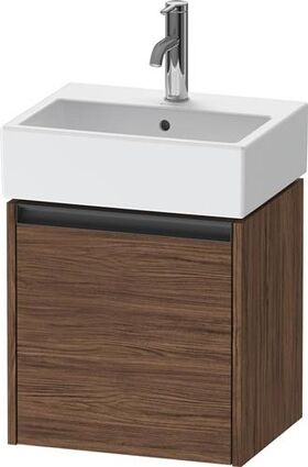 Duravit Waschtischunterbau Ketho.2 434x440x338mm TA rechts nussbaum dunkel