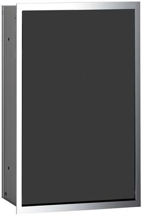 Emco Abfallsammler-Modul ASIS 300 Unterputz, 495x314mm chrom/schwarz EMCO