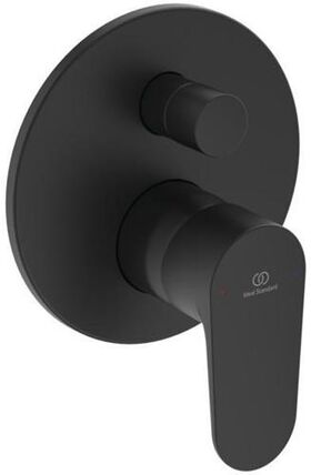 IDS Badearmatur CERAFINE O UP Bausatz 2 Silk Black IDEAL STANDARD