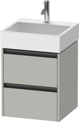 Duravit Waschtischunterbau Ketho.2 484x549x460mm betongrau matt