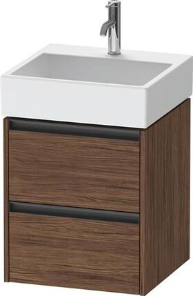 Duravit Waschtischunterbau Ketho.2 484x549x460mm nussbaum dunkel
