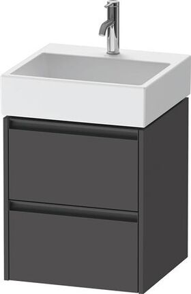 Duravit Waschtischunterbau Ketho.2 484x549x460mm graphit matt
