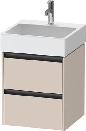 Duravit Waschtischunterbau Ketho.2 484x549x460mm taupe supermatt