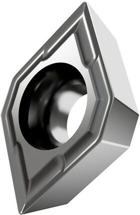 Drehwendeschneidplatte ISO EPMT 050202E-NF2:H07 Bohrungs-D. 2,5mm Farbe Silber - VPE: 10