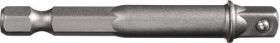 Adapter Antriebs-6-KT.1/4 Zoll Abtriebs-4-KT.1/4 Zoll L.65mm TECWERK