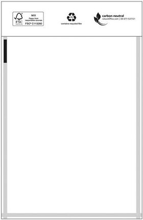 Dokumententaschen Standard Maße 90x118mm C7 o.Druck TRANSPAK - VPE: 2000