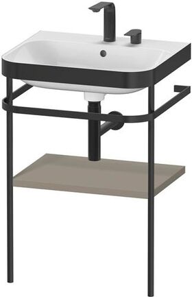 Duravit WTU HAPPY D.2 PLUS 575x490mm m Metallkon 2 HL Steingr sdm