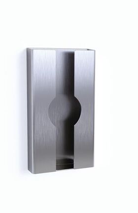 CWS Paradise Stainless Steel Bag Holder für Papiertüten, HxBxT 205 x 113,5 x 32