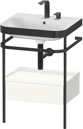 Duravit WTU HAPPY D.2 PLUS 575x490mm m Metallkon 2 HL we seidenmatt