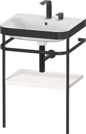 Duravit WTU HAPPY D.2 PLUS 575x490mm m Metallkon 2 HL we hochglanz