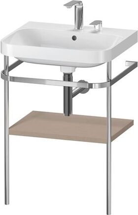 Duravit WTU HAPPY D.2 PLUS 575x490mm m Metallkon 2 HL leinen