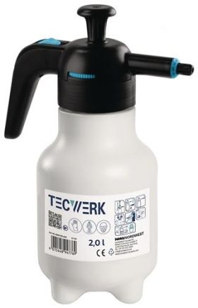 Drucksprüher 2l FPM Dichtung,Kunststoff-Düse TECWERK