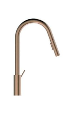 IDS Küchenarmatur GUSTO 2F-Brause, Ausladung 241mm sunset rose IDEAL STANDARD