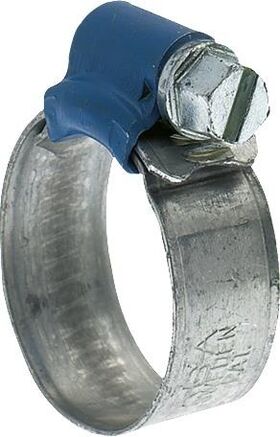 Schneckengewindesch.32-50mm STA m.Alu Zinkleg.Bandbr.12mm Schneckengewindesch.32-50mm STA m.Alu Zinkleg.Bandbr.12mm