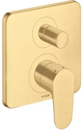 Einhebel-Wannenmischer AXOR CITTERIO M UP m integ Sich-kom brushed gold optic