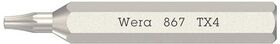 Bit 867/0 Micro TX 4 L.30mm WERA - VPE: 10