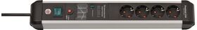 Steckdosenleiste Premium-Protect-Line 16 A 230 V schwarz/silber Steckd.4